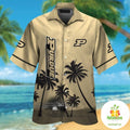 Purdue Boilermakers Hawaiian Short Sleeve Aloha - Adult & Kids T-Shirts, Sweatshirts & Hoodies apparel design preview 1