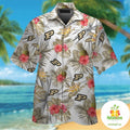 Purdue Boilermakers Hawaiian Tropical Aloha Button Up - Adult & Kids T-Shirts, Sweatshirts & Hoodies apparel design preview 1