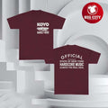 Pure Noise Koyo Emissions Maroon Two Sided - Adult & Kids T-Shirts, Sweatshirts & Hoodies apparel design preview 1