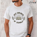 Put God Back Schools Casual Crew Neck Short Sleeve - Adult & Kids T-Shirts, Sweatshirts & Hoodies apparel design preview 1