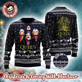 Queen Band Bohemian Rhapsody Signature Graphic Signature Knitted Ugly Christmas Sweater - Holiday Gift product image