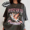 Quest Squad Broccoli Cat Onyx Storm Fan Fourth Wing - Adult & Kids T-Shirts, Sweatshirts & Hoodies apparel design preview 1