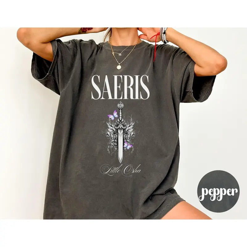 Quicksilver Book Saeris Osha Fantasy Bookish Inspired - Adult & Kids T-Shirts, Sweatshirts & Hoodies apparel design preview 1