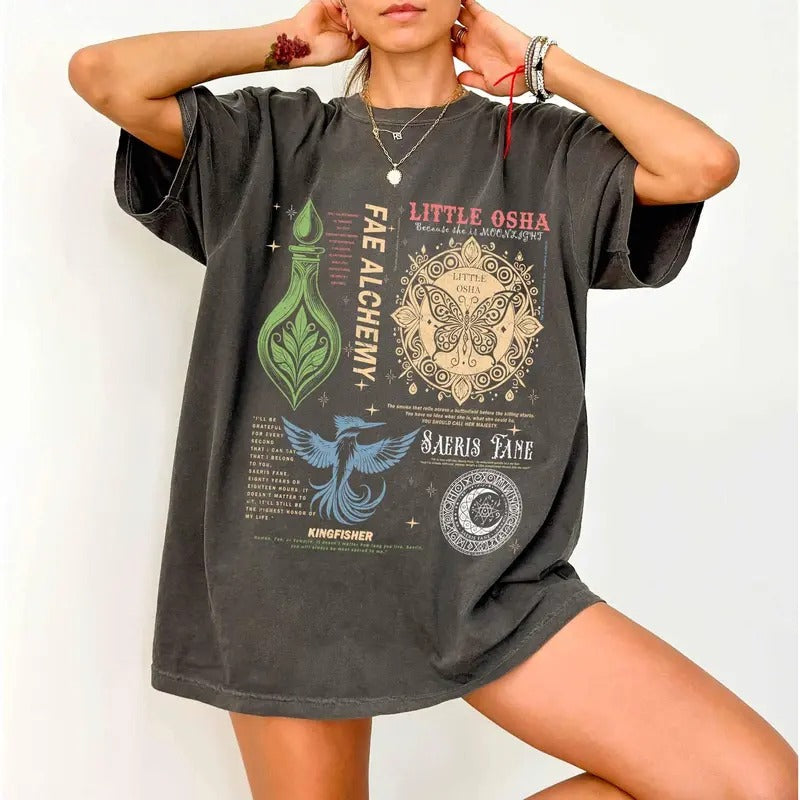 Quicksilver Book Little Osha Butterfly Callie Hart - Adult & Kids T-Shirts, Sweatshirts & Hoodies apparel design preview 1