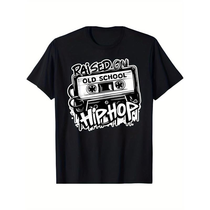 RAISED OLD SCHOOL HIP HOP Anniversary Cassette - Adult & Kids T-Shirts, Sweatshirts & Hoodies apparel design preview 1