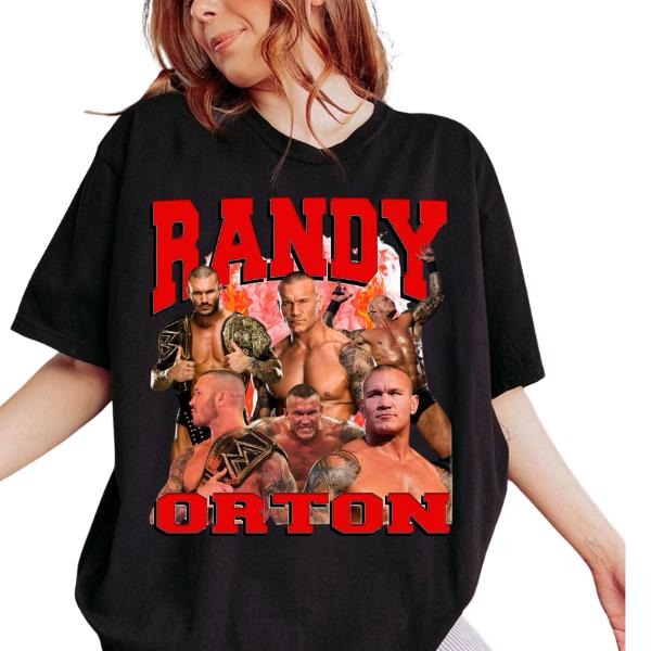 RANDY ORTON T Shirt_Cotton Perfect Boyfriend - Adult & Kids T-Shirts, Sweatshirts & Hoodies apparel design preview 1
