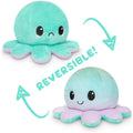 TeeTurtle Reversible Octopus Plushie (Aqua Green - Adult & Kids T-Shirts, Sweatshirts & Hoodies apparel design preview 1