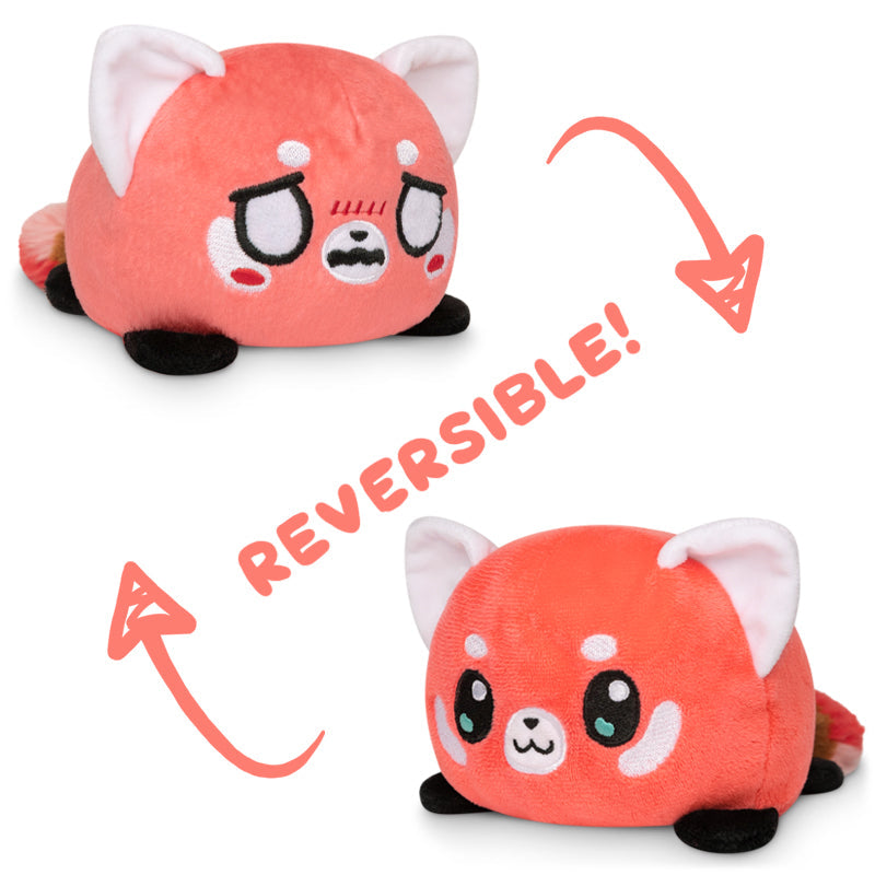 TeeTurtle Reversible Red Panda Plushie (Light - Adult & Kids T-Shirts, Sweatshirts & Hoodies apparel design preview 1