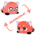 TeeTurtle Reversible Red Panda Plushie (Light - Adult & Kids T-Shirts, Sweatshirts & Hoodies apparel design preview 1