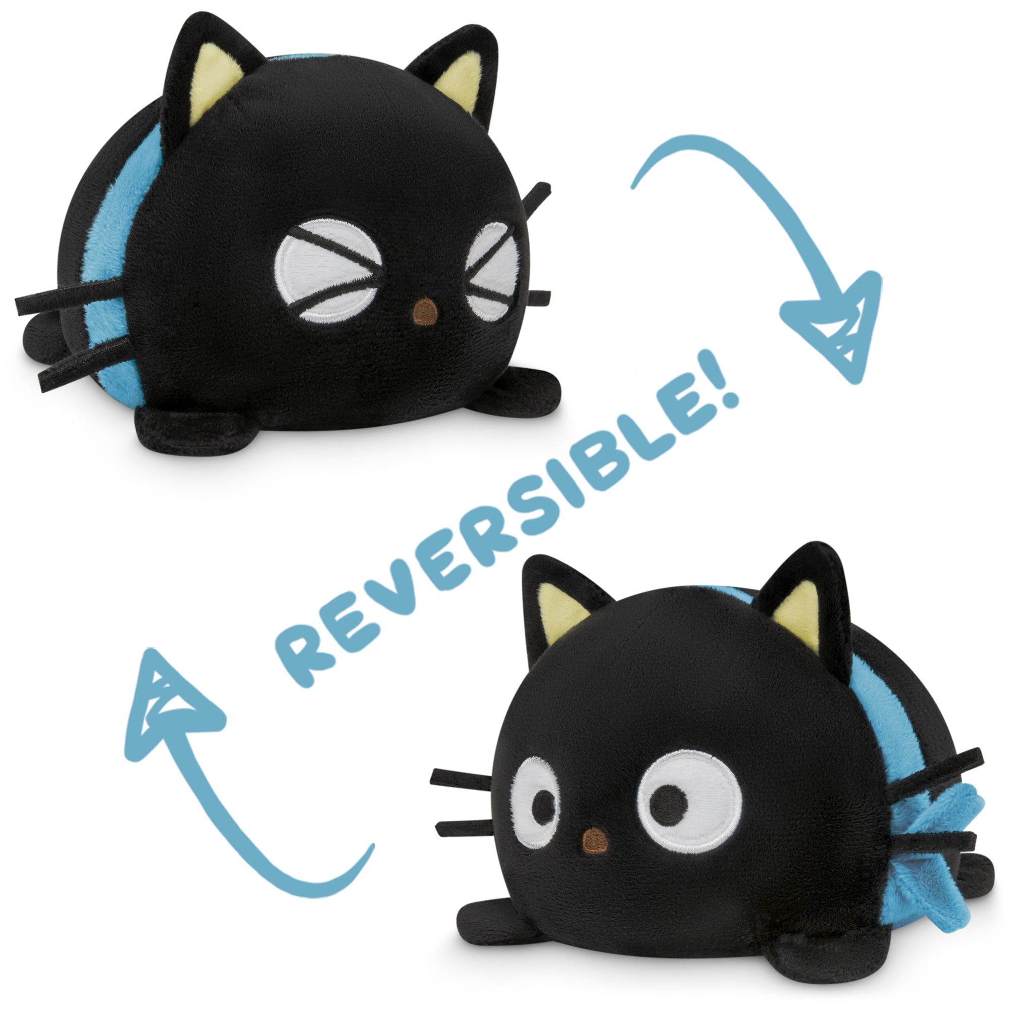 TeeTurtle Reversible Chococat Plushie - Adult & Kids T-Shirts, Sweatshirts & Hoodies apparel design preview 1