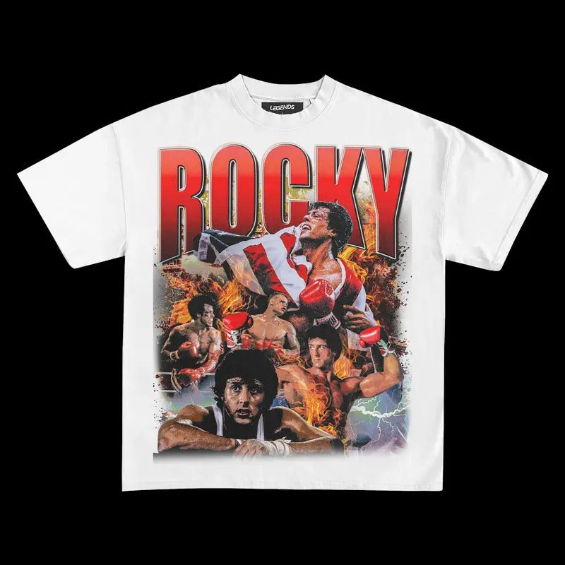 ROCKY BALBOA VINTAGE - Adult & Kids T-Shirts, Sweatshirts & Hoodies apparel design preview 1