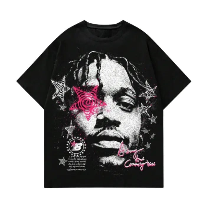 ROMWE Street Life Portrait Printed Short Sleeve S 3XL - Adult & Kids T-Shirts, Sweatshirts & Hoodies apparel design preview 1