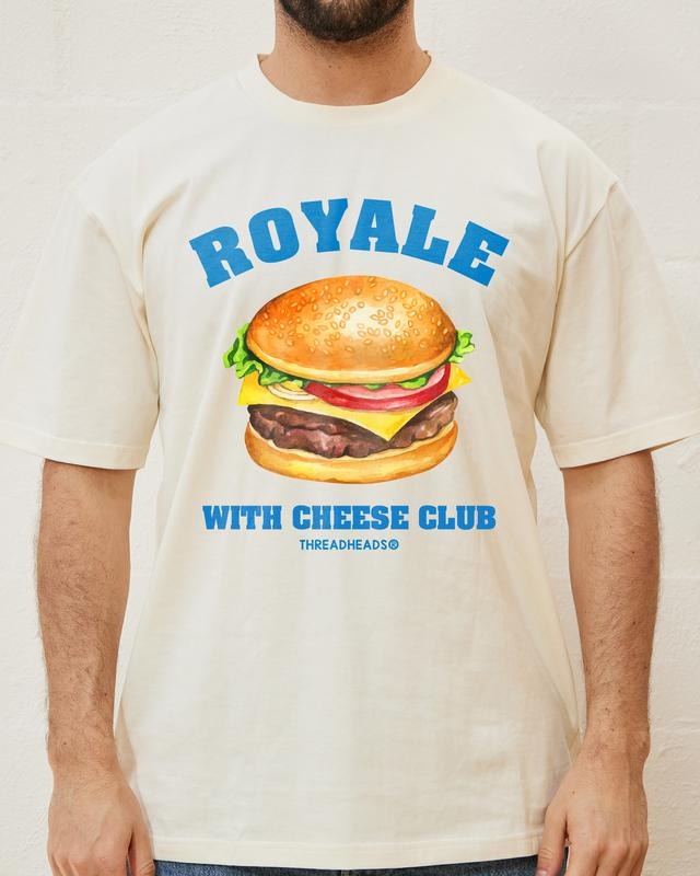 ROYALE CHEESE Summer Cotton Menswear S 3XL Soft Top - Adult & Kids T-Shirts, Sweatshirts & Hoodies apparel design preview 1