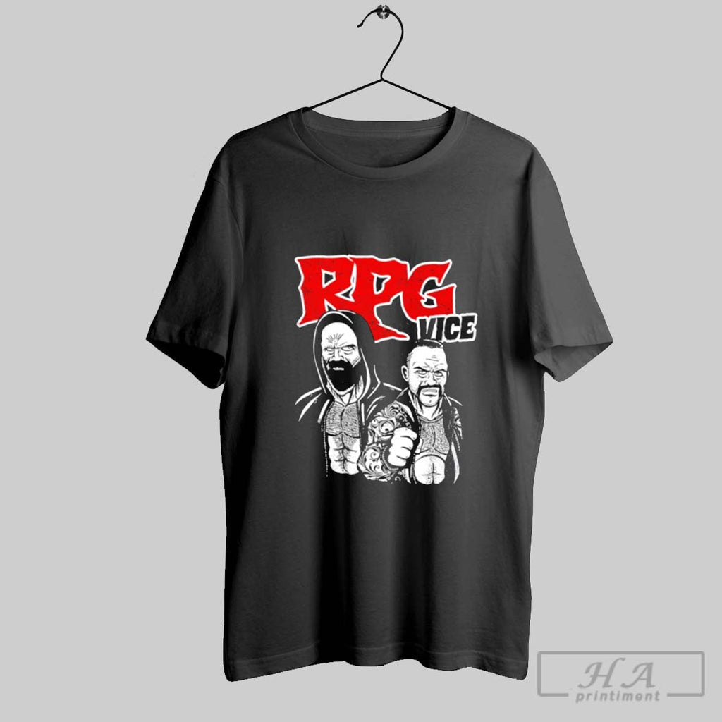 Rpg Vice Neo Noir Dou Cartoon - Adult & Kids T-Shirts, Sweatshirts & Hoodies apparel design preview 1