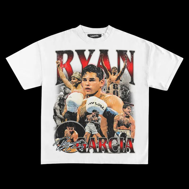 RYAN GARCIA VS HANEY - Adult & Kids T-Shirts, Sweatshirts & Hoodies apparel design preview 1