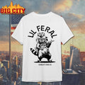 Raccoon Lil Feral Combat Iron - Adult & Kids T-Shirts, Sweatshirts & Hoodies apparel design preview 1