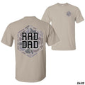 Rad Dad Camo Comfortable Casual 100% Cotton Dark - Adult & Kids T-Shirts, Sweatshirts & Hoodies apparel design preview 1