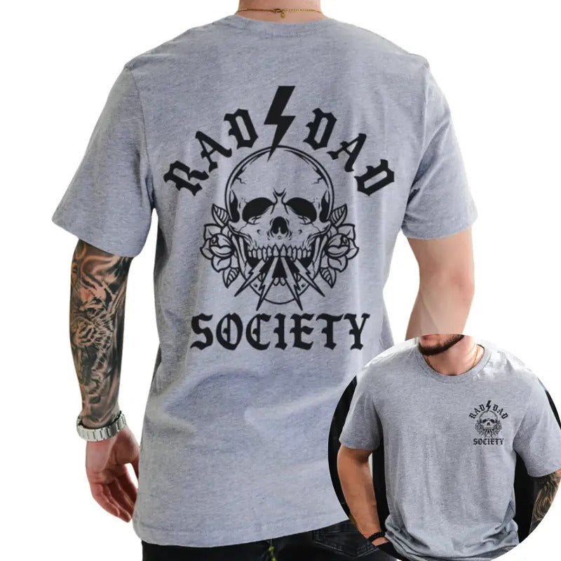Rad Dad Society Cool Club Life First Present Girl - Adult & Kids T-Shirts, Sweatshirts & Hoodies apparel design preview 1