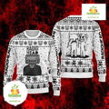 Radiohead Black White Rock Holiday Jumper Ugly Christmas Sweater - Holiday Gift product image