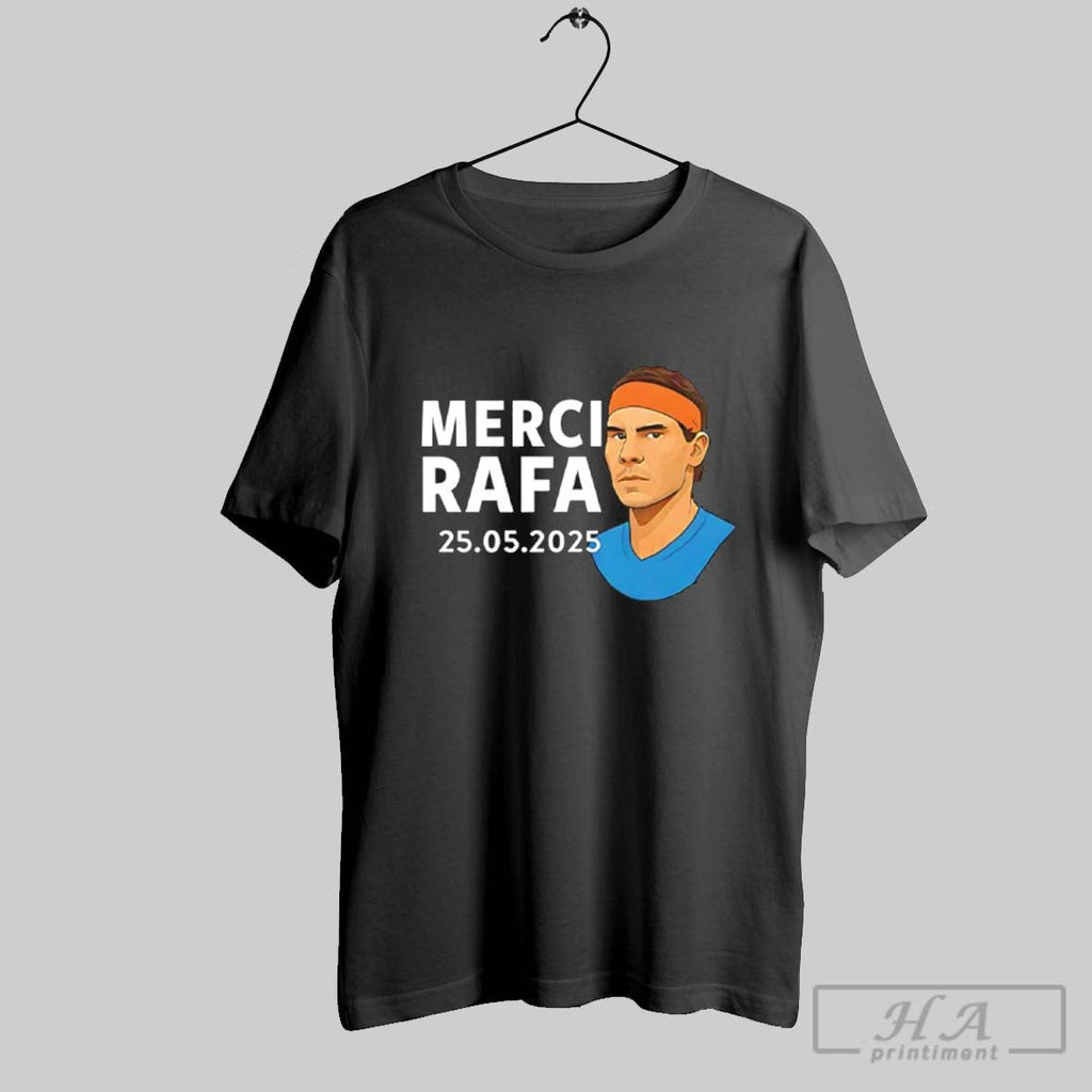 Rafael Nadal Merci Rafa - Adult & Kids T-Shirts, Sweatshirts & Hoodies apparel design preview 1