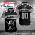 Raiders Iconic Helmet Monochrome Hawaiian - Adult & Kids T-Shirts, Sweatshirts & Hoodies apparel design preview 1