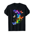 Rainbow Butterfly 100% Cotton Short Sleeve Crew Neck - Adult & Kids T-Shirts, Sweatshirts & Hoodies apparel design preview 1