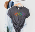 Rainbow Heart Love Is Pride Pocket Perfect LGBT Gay - Adult & Kids T-Shirts, Sweatshirts & Hoodies apparel design preview 1