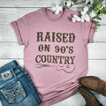 Raised 90'S Country - Adult & Kids T-Shirts, Sweatshirts & Hoodies apparel design preview 1