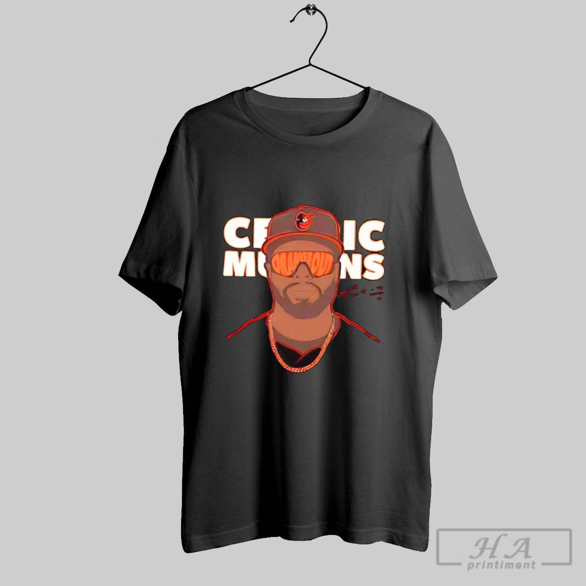 Ramon Wearing Cedric Mullins Signature - Adult & Kids T-Shirts, Sweatshirts & Hoodies apparel design preview 1