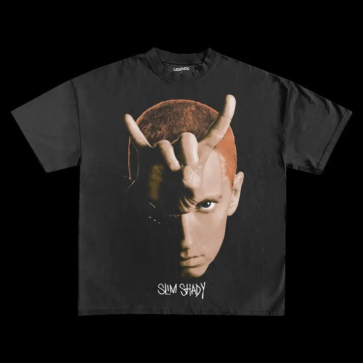 Rap God Big Face Vintage Cotton Menswear Soft - Adult & Kids T-Shirts, Sweatshirts & Hoodies apparel design preview 1