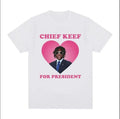 Rapper Chief Keef President White - Adult & Kids T-Shirts, Sweatshirts & Hoodies apparel design preview 1