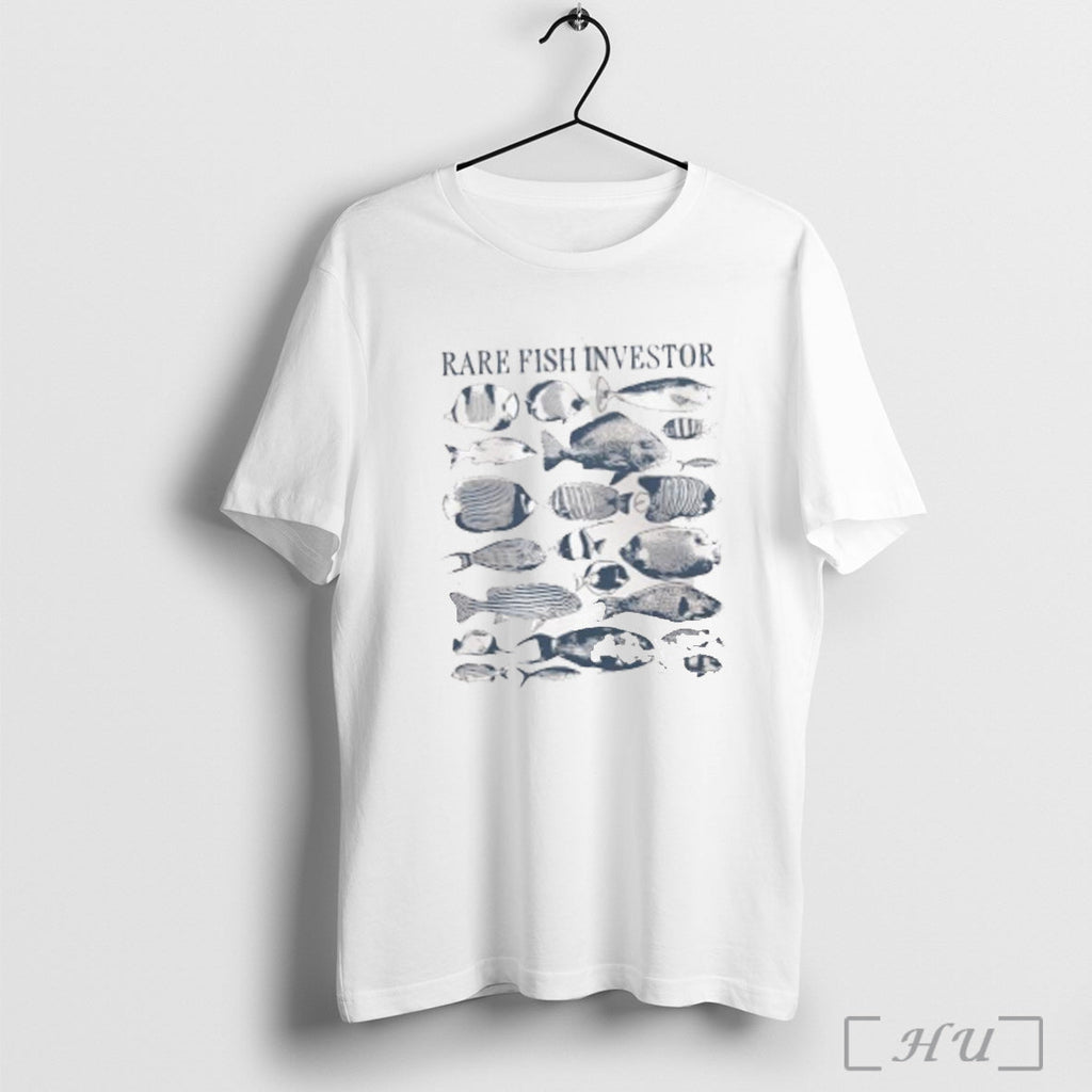 Rare Fish Investor Illustration - Adult & Kids T-Shirts, Sweatshirts & Hoodies apparel design preview 1