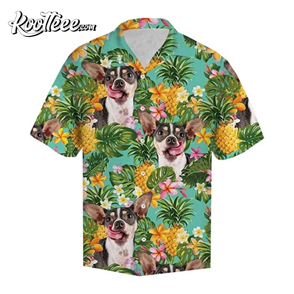 Rat Terrier Dog, Breed Lover Hawaiian - Adult & Kids T-Shirts, Sweatshirts & Hoodies apparel design preview 1