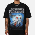 Rats Get Fat X Dungeons Dragons Wizard Vintage T - Adult & Kids T-Shirts, Sweatshirts & Hoodies apparel design preview 1