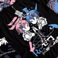 Re Zero Anime Rem Ram Cute Waifu Kaiwaii Manga Lover - Adult & Kids T-Shirts, Sweatshirts & Hoodies apparel design preview 1
