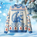 Read Books Stay Weird Ugly Christmas Sweater - Holiday Gift product image
