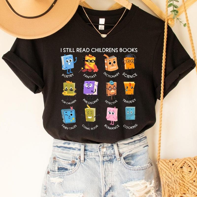 Read More Books Literature Book Club Bookish - Adult & Kids T-Shirts, Sweatshirts & Hoodies apparel design preview 1