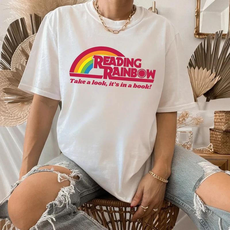 Reading Rainbow Librarian Take Book - Adult & Kids T-Shirts, Sweatshirts & Hoodies apparel design preview 1