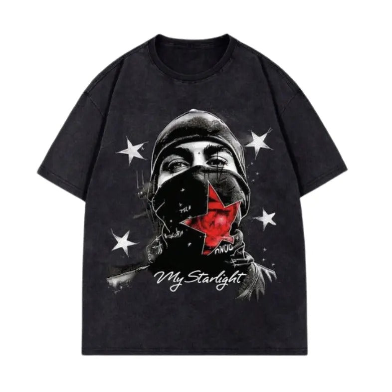 Rebel Starlight Cotton Crew Neck Size S 3XL Top - Adult & Kids T-Shirts, Sweatshirts & Hoodies apparel design preview 1