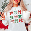 Red Green Bow Collage Coquette Cozy Season Cute - Adult & Kids T-Shirts, Sweatshirts & Hoodies apparel design preview 1