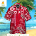 Cincinnati Reds Hawaiian Red Bloom Fielder Aloha - Adult & Kids T-Shirts, Sweatshirts & Hoodies apparel design preview 1