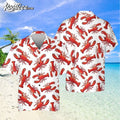 Red Lobster Crawfish Lover Gift Hawaiian - Adult & Kids T-Shirts, Sweatshirts & Hoodies apparel design preview 1