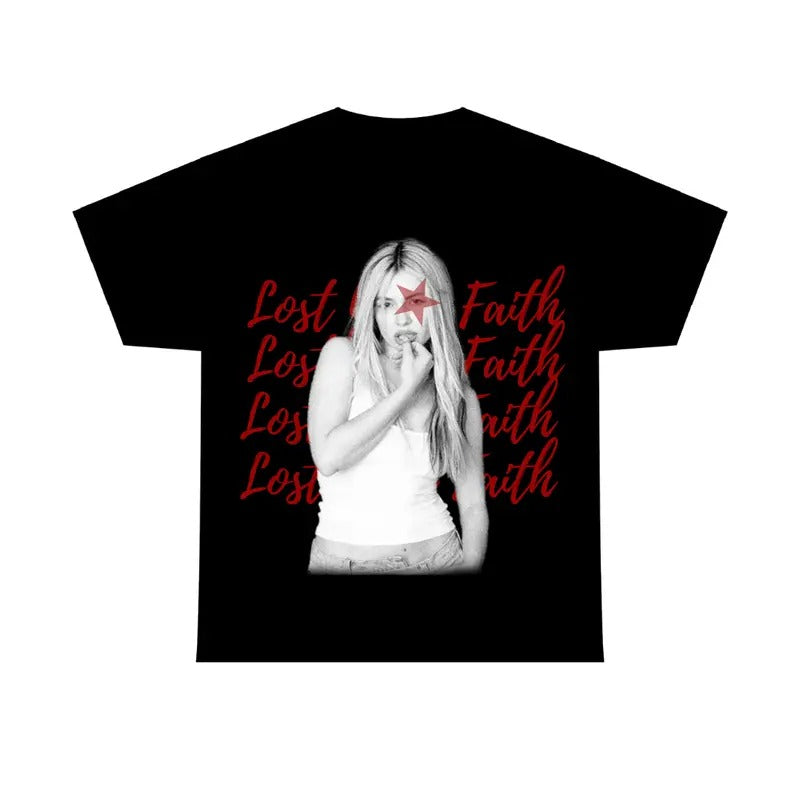 Red Star Lostyourfaith Avaaa Fans Cotton Fabric - Adult & Kids T-Shirts, Sweatshirts & Hoodies apparel design preview 1