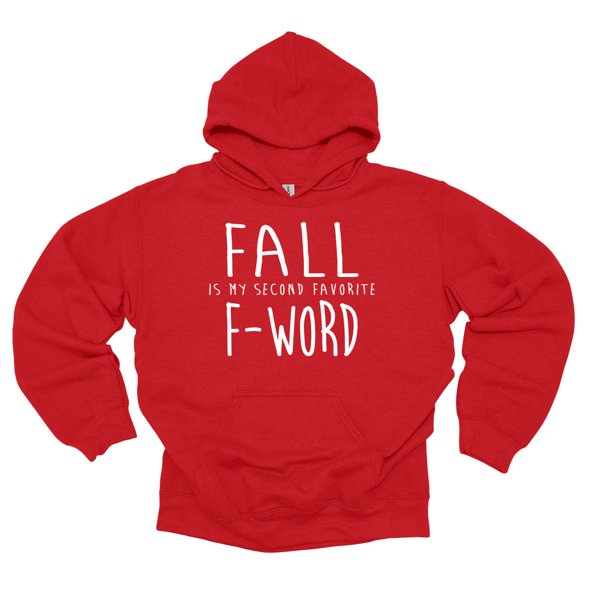 Fall is My Second Fave F Word - Adult & Kids T-Shirts, Sweatshirts & Hoodies apparel design preview 1