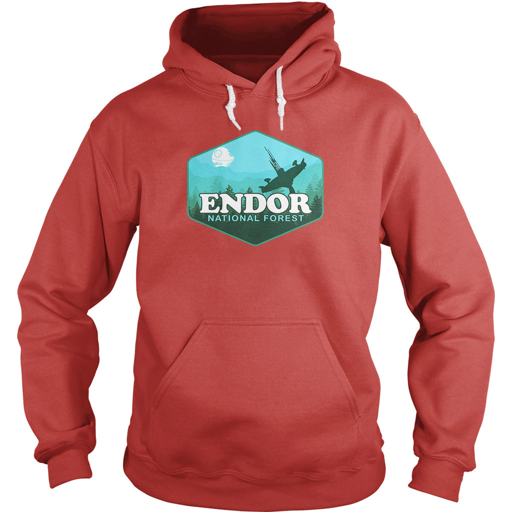 Endor National Park - Adult & Kids T-Shirts, Sweatshirts & Hoodies apparel design preview 1