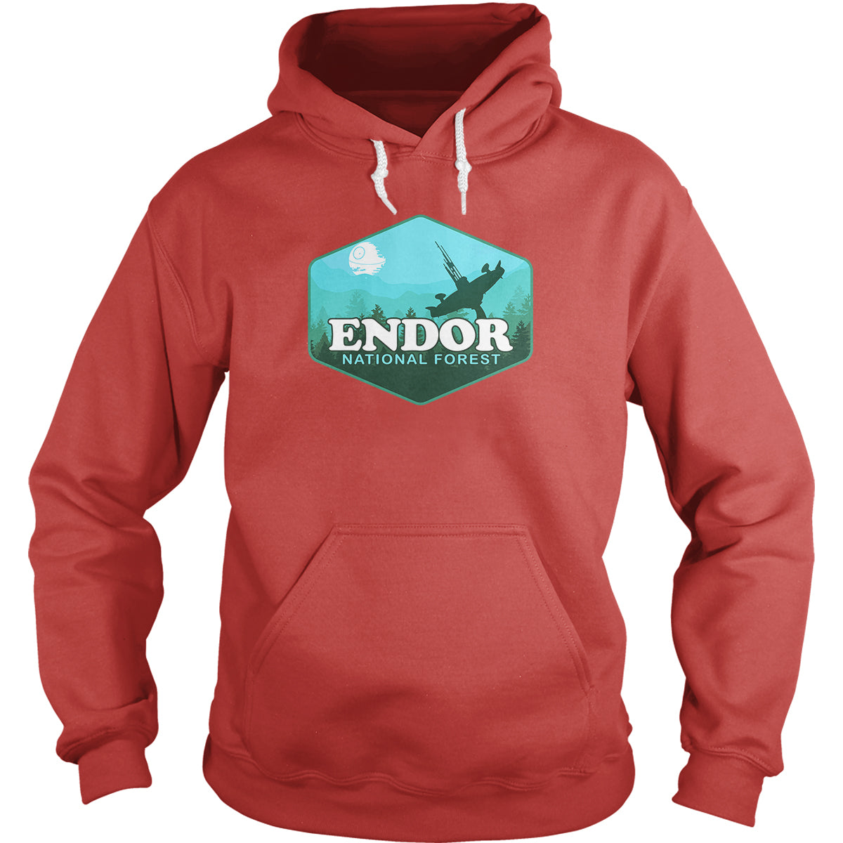 Endor National Park - Adult & Kids T-Shirts, Sweatshirts & Hoodies apparel design preview 1