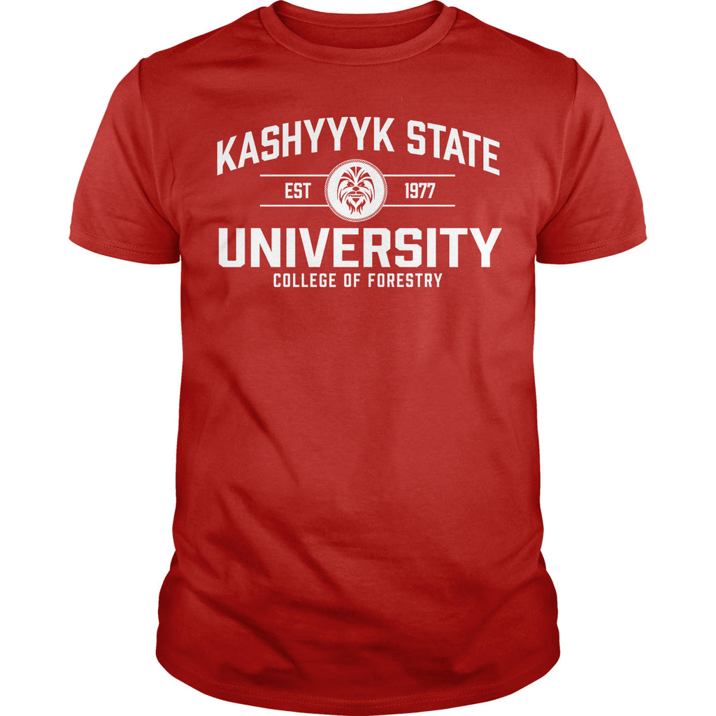 Kashyyyk State University - Adult & Kids T-Shirts, Sweatshirts & Hoodies apparel design preview 1