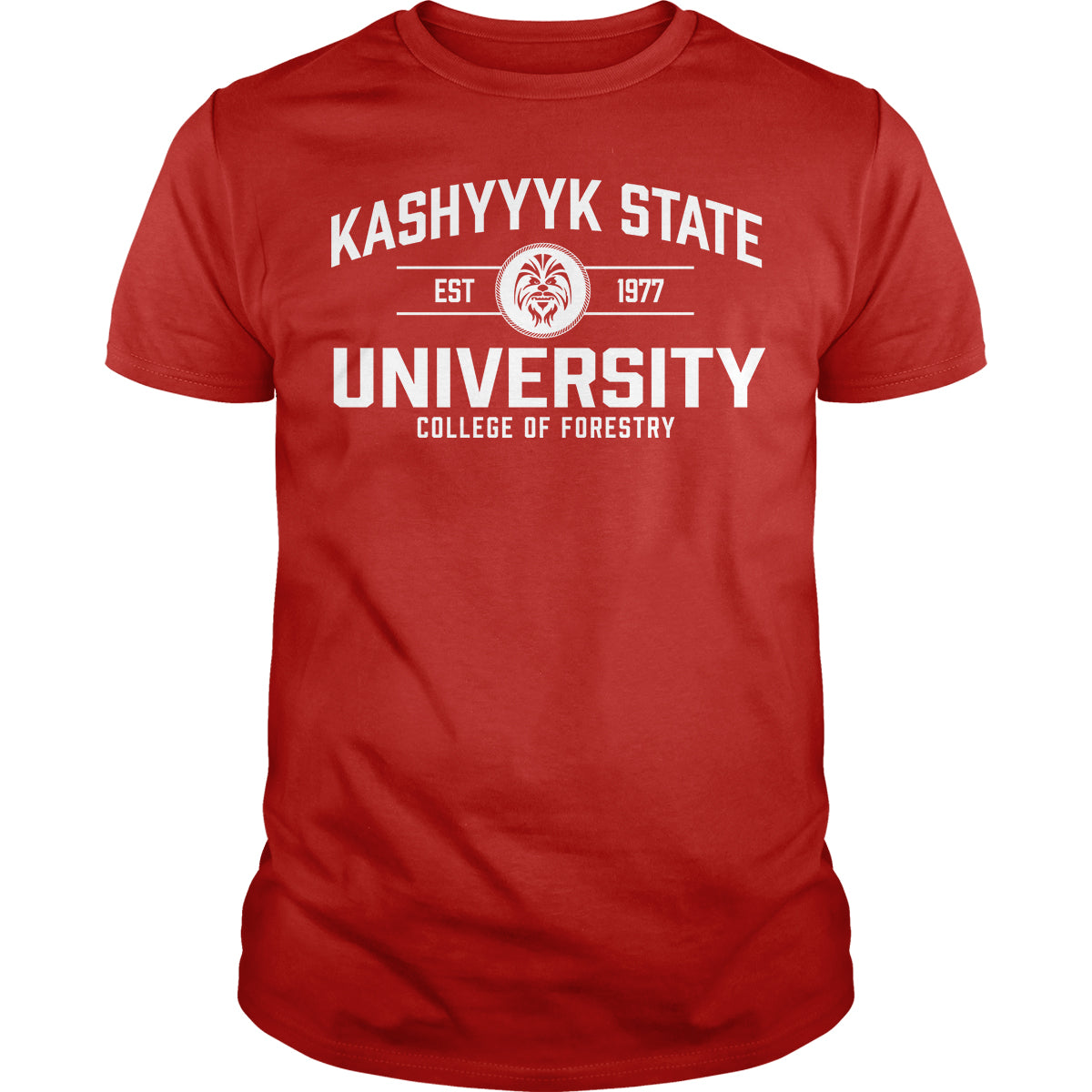 Kashyyyk State University - Adult & Kids T-Shirts, Sweatshirts & Hoodies apparel design preview 1