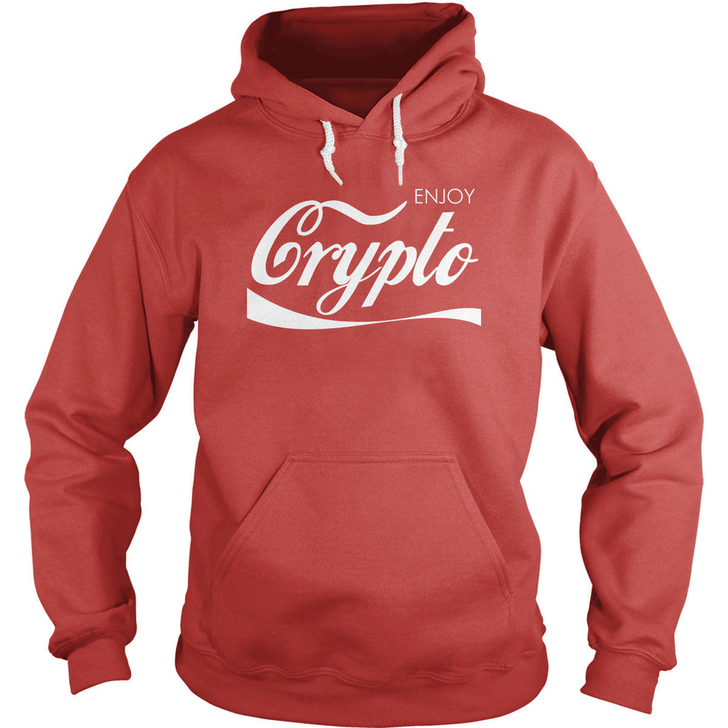Enjoy Crypto - Adult & Kids T-Shirts, Sweatshirts & Hoodies apparel design preview 1