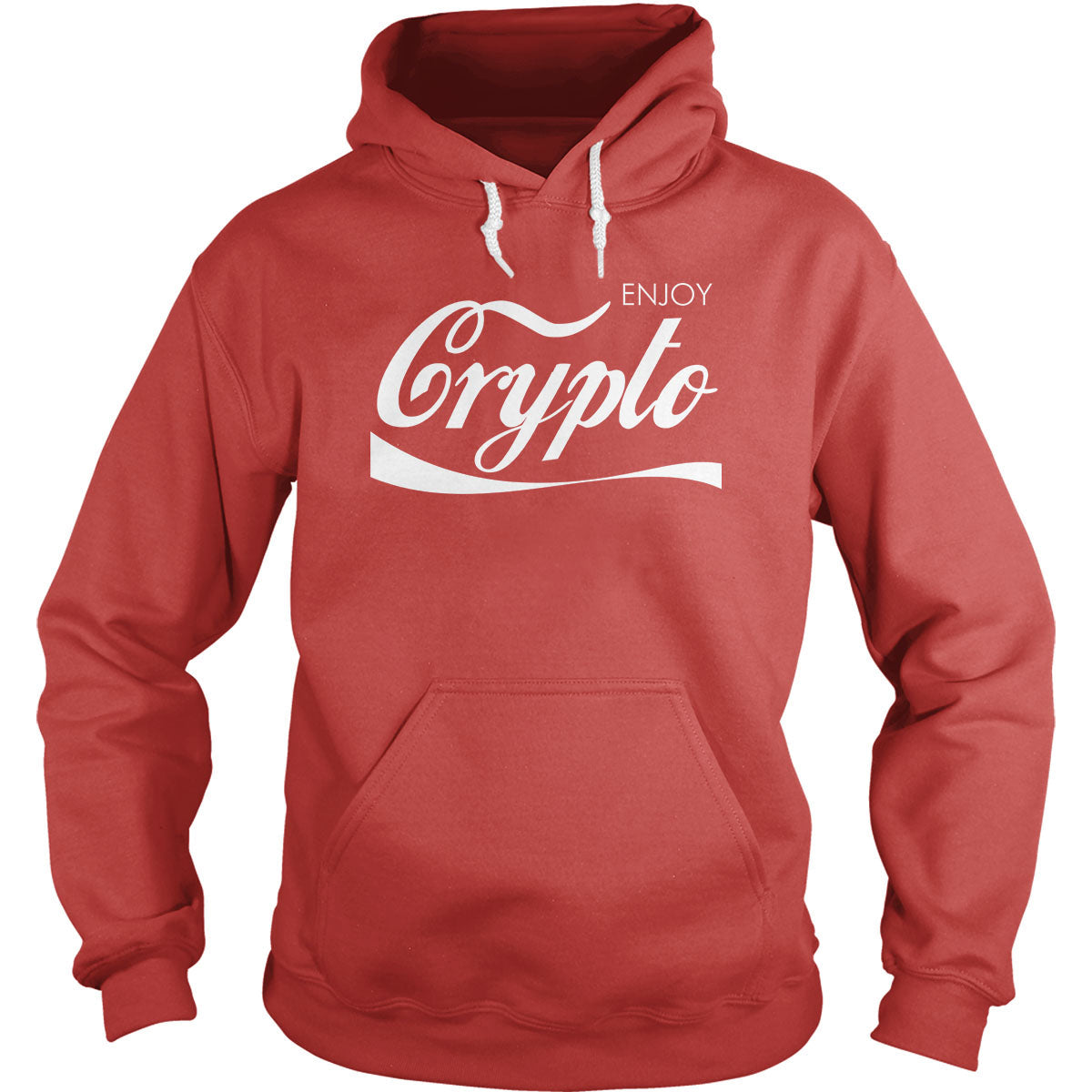 Enjoy Crypto - Adult & Kids T-Shirts, Sweatshirts & Hoodies apparel design preview 1